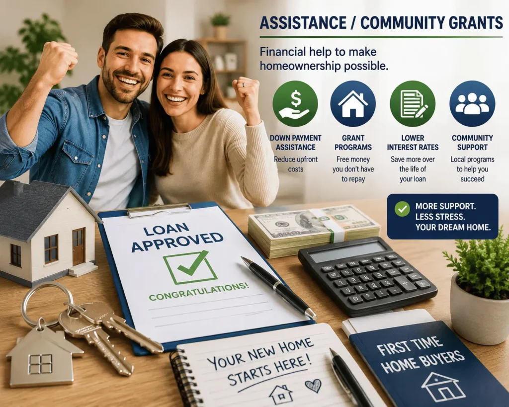 First time home buyer programs Indiana offering down payment assistance, grants, and affordable mortgage options